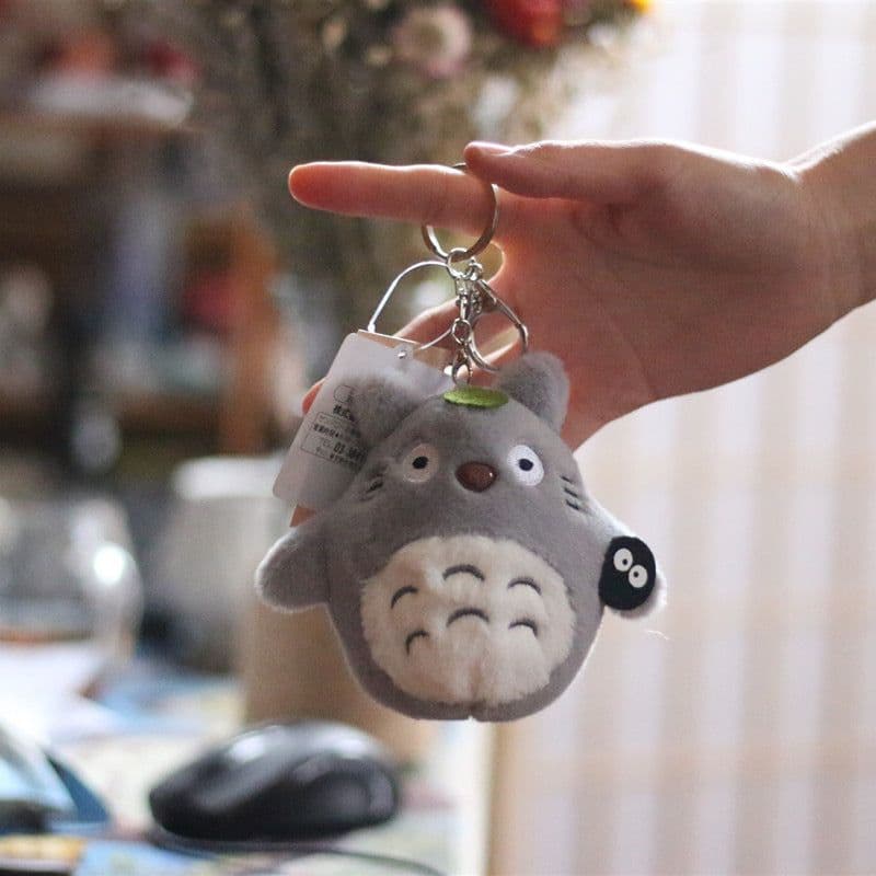 image-Totoro Plush Keychain Pendant 10cm Mini Doll Bag Ornament