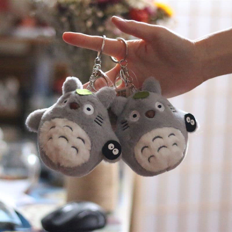 image-Totoro Plush Keychain Pendant 10cm Mini Doll Bag Ornament