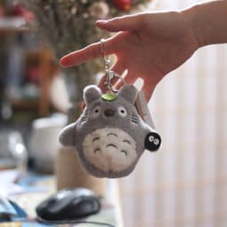 image-Totoro Plush Keychain Pendant 10cm Mini Doll Bag Ornament