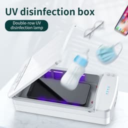 image-UV Sterilizer Box with Wireless Charging for Phone & Jewelry