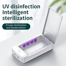 image-UV Sterilizer Box with Wireless Charging for Phone & Jewelry