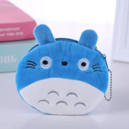 image-Geometric Pattern Plush Coin Purse Zipper Pouch for Women