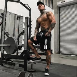 image-Men's Athletic Shorts Mesh Quick-Dry Basketball Training Pants