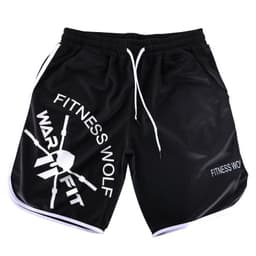image-Men's Sports Shorts Loose Fit Running Fitness Shorts
