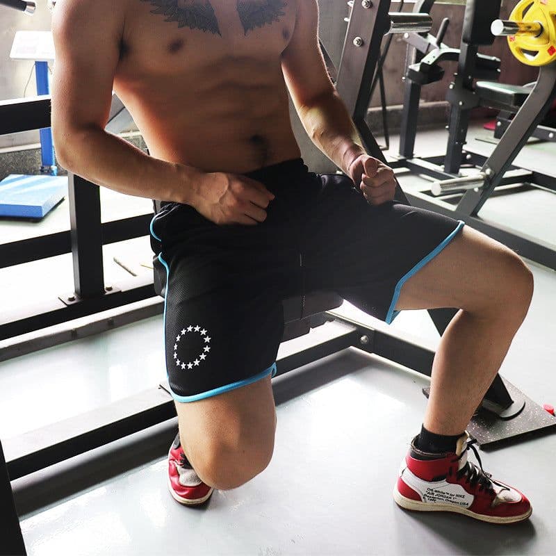 image-Men's Sports Shorts Loose Fit Running Fitness Shorts