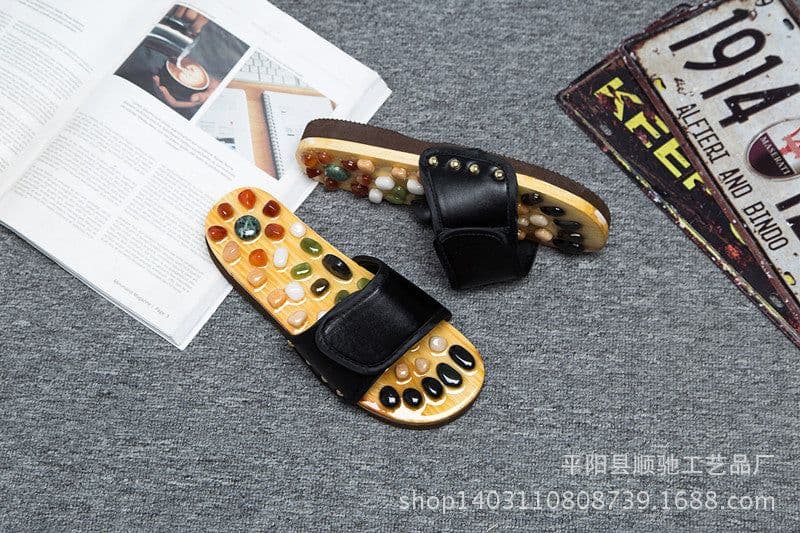 image-Sunco Magnetic Therapy Massage Slippers with Acupoint Stimulation