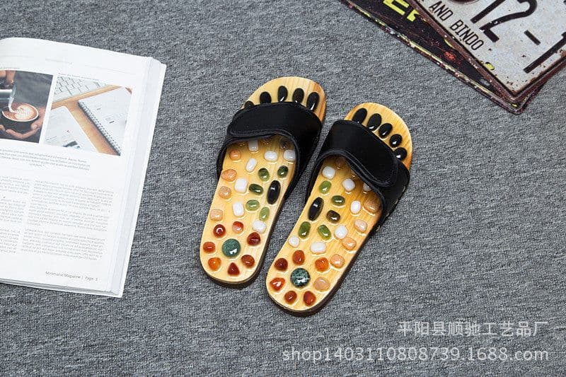image-Sunco Magnetic Therapy Massage Slippers with Acupoint Stimulation