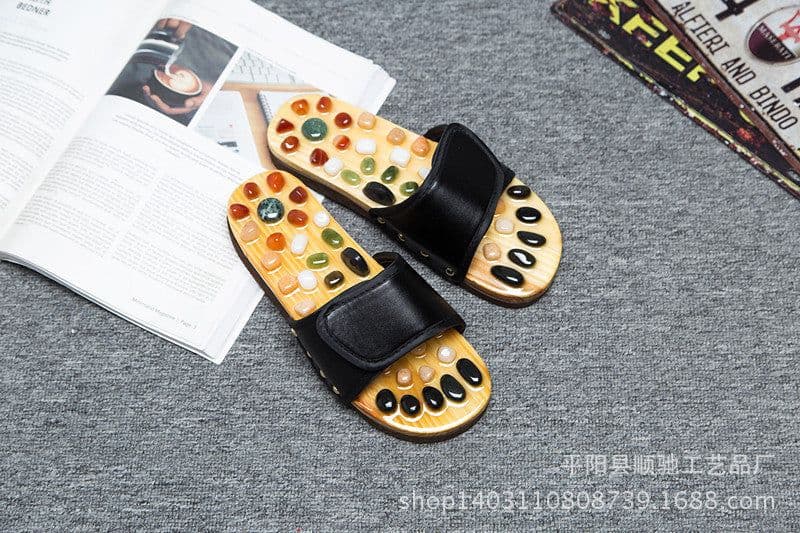 image-Sunco Magnetic Therapy Massage Slippers with Acupoint Stimulation