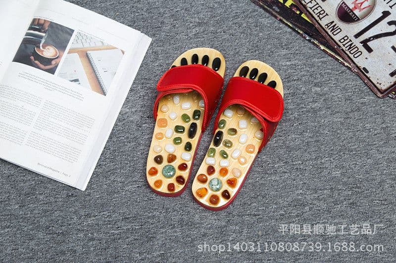 image-Sunco Magnetic Therapy Massage Slippers with Acupoint Stimulation