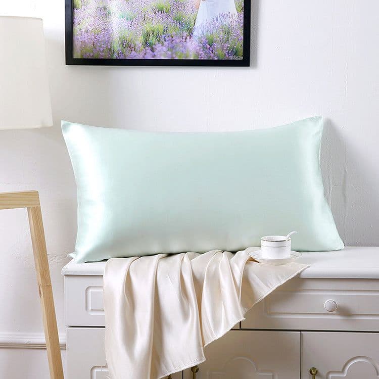 image-Silk Road 100% Mulberry Silk Pillowcase 19 Momme Double-Sided