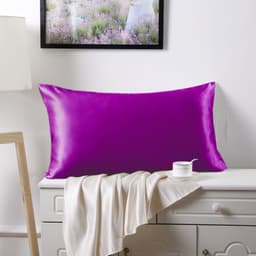 image-Silk Road 100% Mulberry Silk Pillowcase 19 Momme Double-Sided