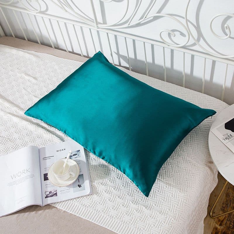 image-Silk Road 100% Mulberry Silk Pillowcase 19 Momme Double-Sided