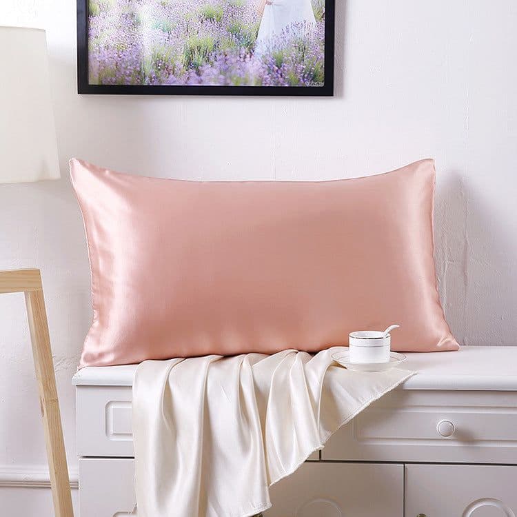 image-Silk Road 100% Mulberry Silk Pillowcase 19 Momme Double-Sided
