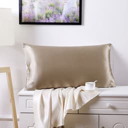 image-Silk Road 100% Mulberry Silk Pillowcase 19 Momme Double-Sided