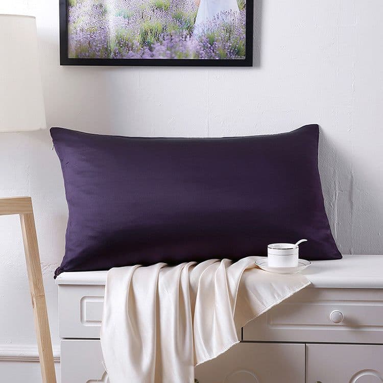 image-Silk Road 100% Mulberry Silk Pillowcase 19 Momme Double-Sided