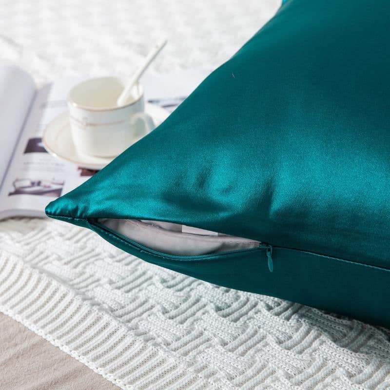 image-Silk Road 100% Mulberry Silk Pillowcase 19 Momme Double-Sided