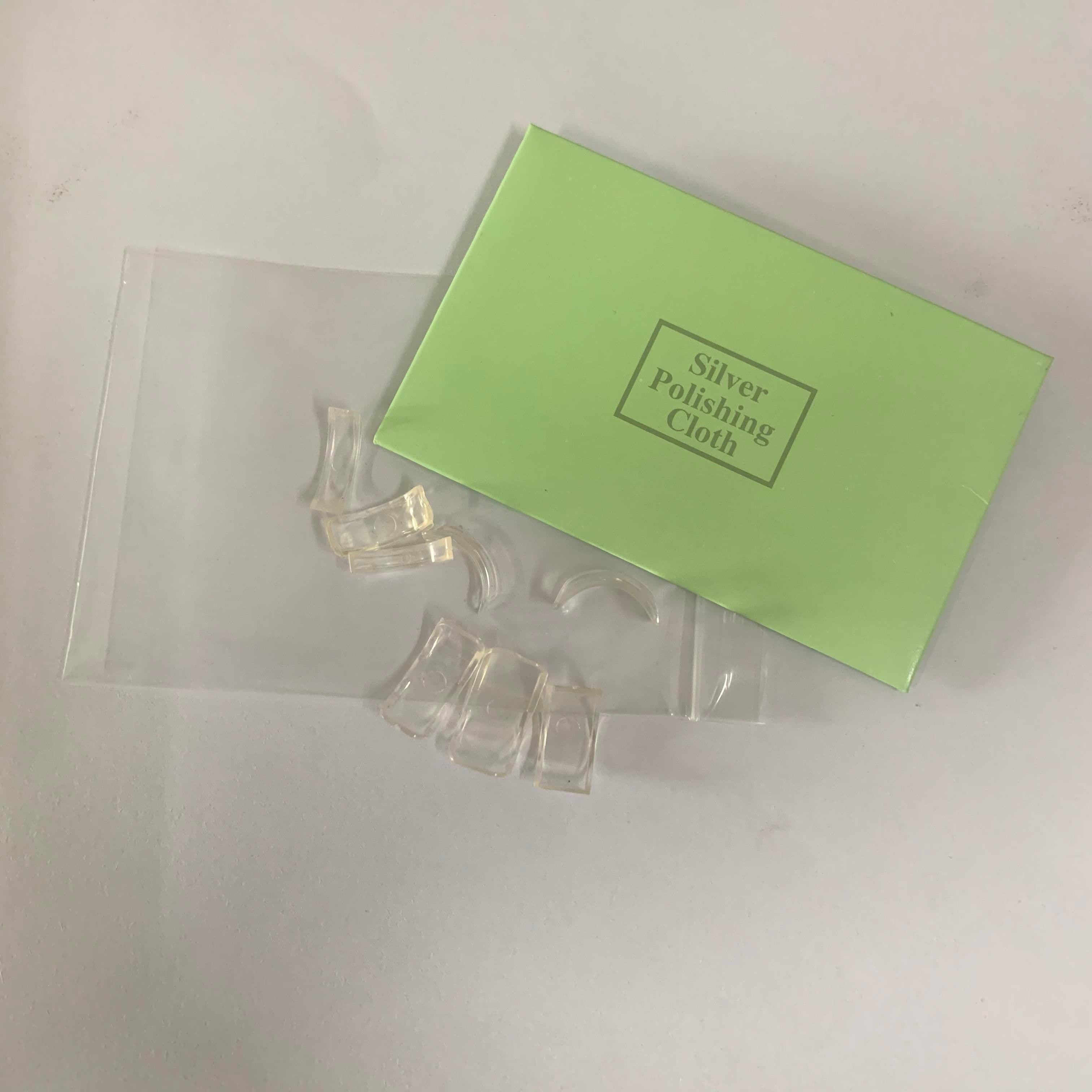 image-Ring Size Adjuster Set of 8 - Plastic Cord Cushion Inserts