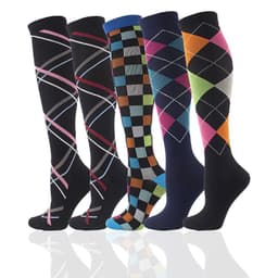 image-Compression Socks L/XL Nylon Sports Socks Men Women Long Tube