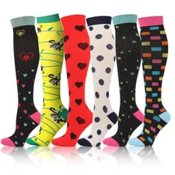 image-Compression Socks L/XL Nylon Sports Socks Men Women Long Tube