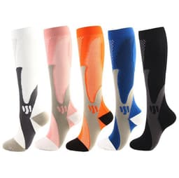 image-Compression Socks L/XL Nylon Sports Socks Men Women Long Tube