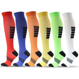 image-Compression Socks L/XL Nylon Sports Socks Men Women Long Tube