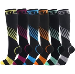 image-Compression Socks L/XL Nylon Sports Socks Men Women Long Tube