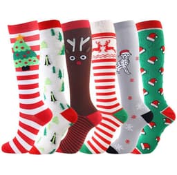 image-Compression Socks L/XL Nylon Sports Socks Men Women Long Tube