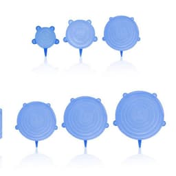 image-Silicone Fresh-Keeping Lid Cover 6-Piece Set Food Grade