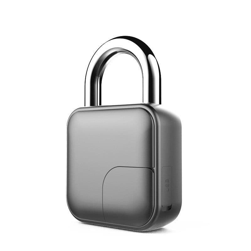 image-Smart Fingerprint Padlock L03 Waterproof USB Rechargeable Lock