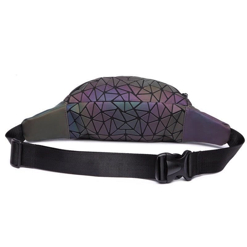 image-Brooke Geometric Reflective Waist Bag Unisex Sports Outdoor Pack