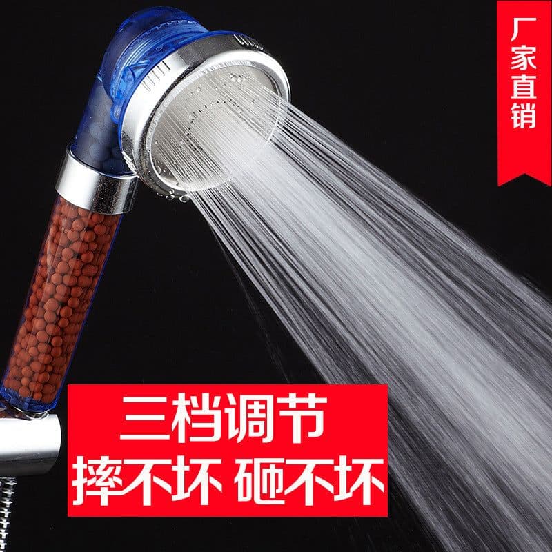 image-Adjustable Negative Ion Shower Head DX-3388 3-Mode Spray