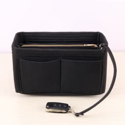 image-Felt Cosmetic Storage Bag Desktop Organizer Cube Shape