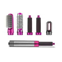 image-Multifunctional Hot Air Brush Hair Dryer Straightener Comb 1000W