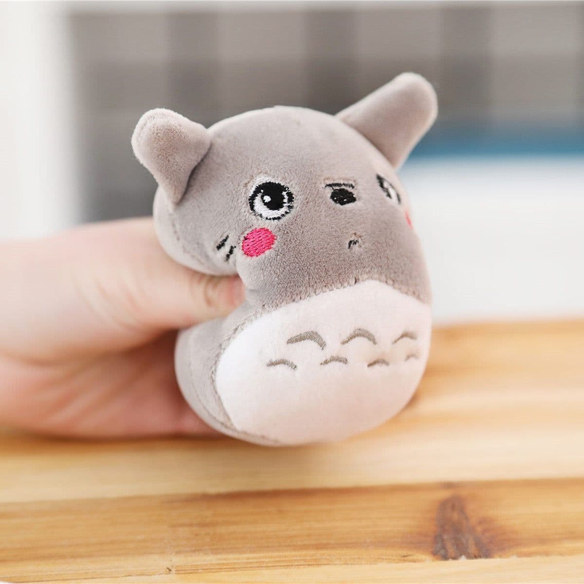 image-Plush Chinchilla Snack Pillow Toy Set 50x40cm 8 Dolls