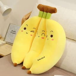 image-Banana Plush Pillow Toy 35-70CM Soft Body Support Cushion