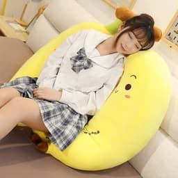image-Banana Plush Pillow Toy 35-70CM Soft Body Support Cushion
