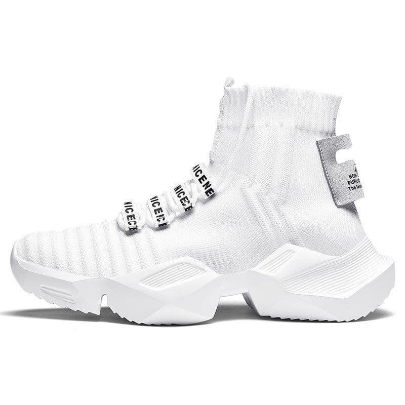 image-Minsi Shuji Men's Casual Running Sneakers Solid Color EVA Sole