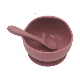 image-Baby Silicone Bowl and Spoon Set with Suction Base, 3+ Months