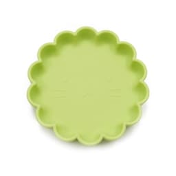 image-Baby Silicone Suction Plate with Anti-Slip Base - Lion Design