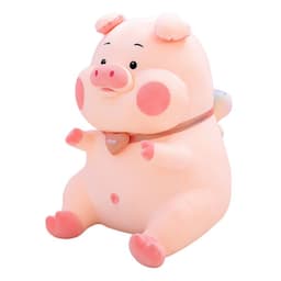 image-Pink Pig Plush Toy Pillow Removable Washable 80cm