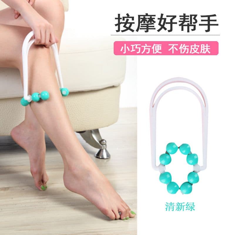 image-Dahe 3358 Acupuncture Stick Calf Massager Mini Ball Leg Meridian Brush
