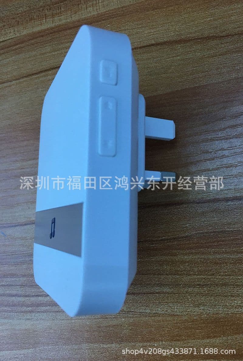 image-WiFi Video Doorbell Chime Receiver P5 White Wireless Indoor Bell