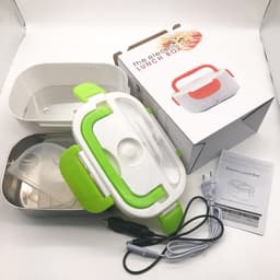 image-Electric Lunch Box DFH-001 Stainless Steel 1.5L 40W Dual Voltage