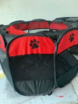 image-Cat Litter Box Tent - Foldable Washable Oxford Cloth Pet Enclosure