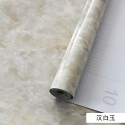 image-Marble Pattern Waterproof Self-Adhesive Kitchen Wallpaper Sticker