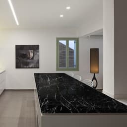 image-Marble Pattern Waterproof Self-Adhesive Kitchen Wallpaper Sticker