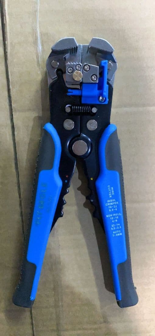 image-TK1055 Automatic Wire Stripping Crimping Pliers 210mm Multifunctional
