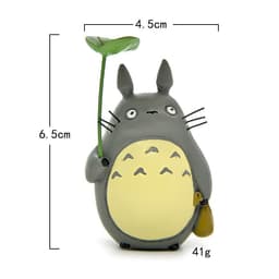 image-Jili Cat Resin Figurine with Cloth Bag - Succulent Planter Decor