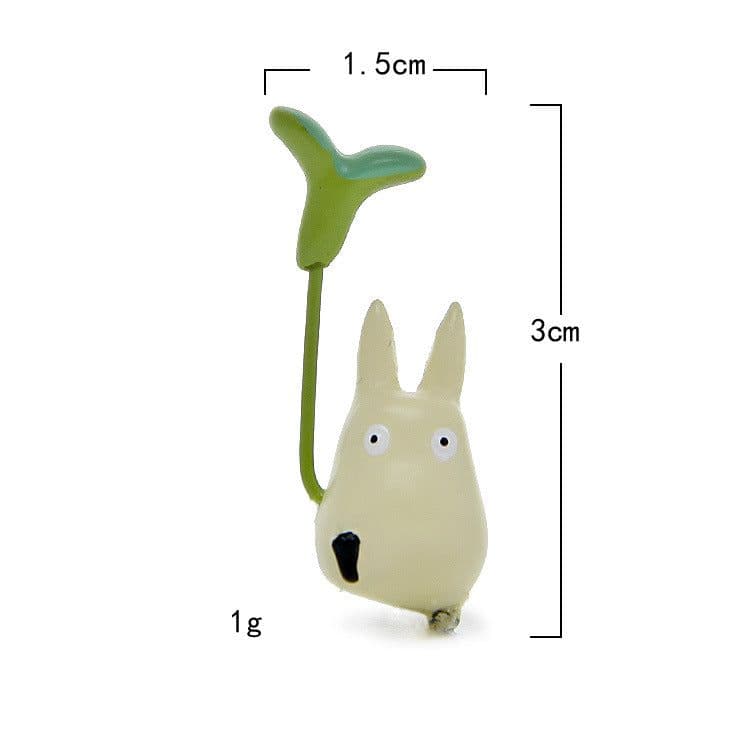 image-Jili Cat Resin Figurine with Cloth Bag - Succulent Planter Decor