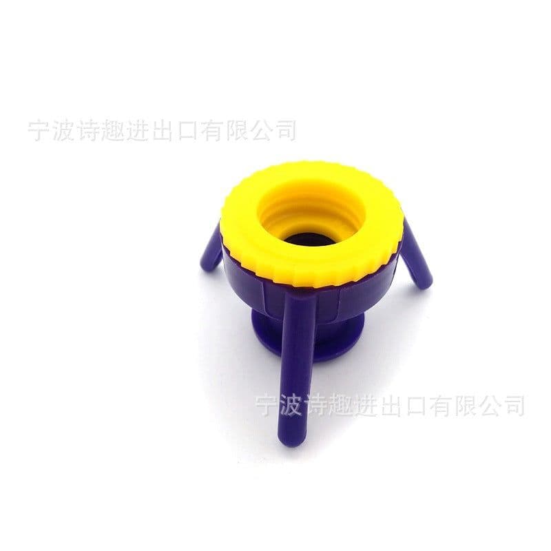 image-Sweetreats 6pcs Inverted Spice Bottle Holder Set Plastic Caps